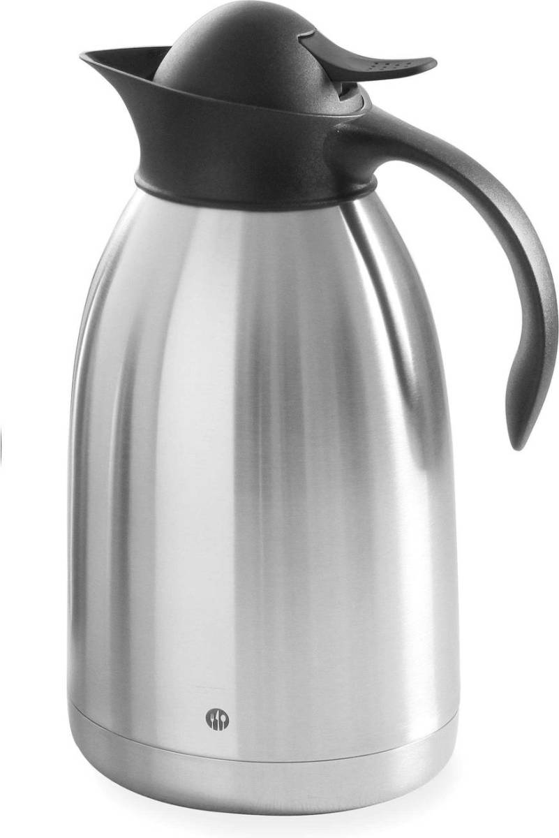 Hendi Thermoskan Zwart 2 Liter