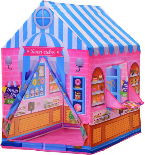 PlayGoodz Speeltent Winkeltje - Speelgoed - Speelgoed Vanaf 3 Jaar - Speelhuisje - Tenten - Polyester - 93 X 69 X 103 Cm