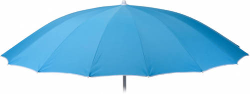 Tom Parasol Shanghai 240 Cm Polyester/aluminium Blauw/zilver