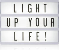 Smartwares Iol-002-bw Lightbox ‚Äì A5 ‚Äì Led - Incl. 85 Karakters