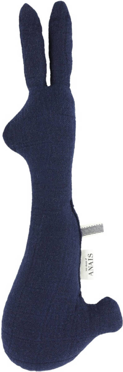 TRIXIE Rammelaar Konijn Bliss Blue 26 X 9 Cm Katoen Donkerblauw