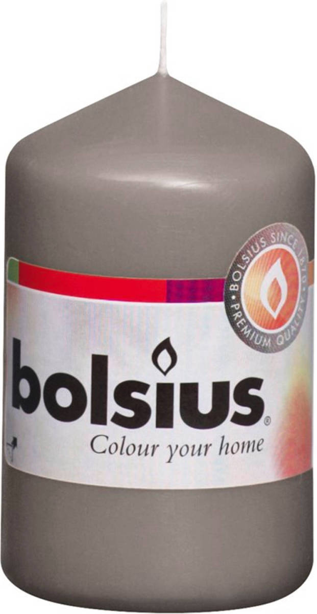 Bolsius Stompkaars 80/48 Warm Grijs