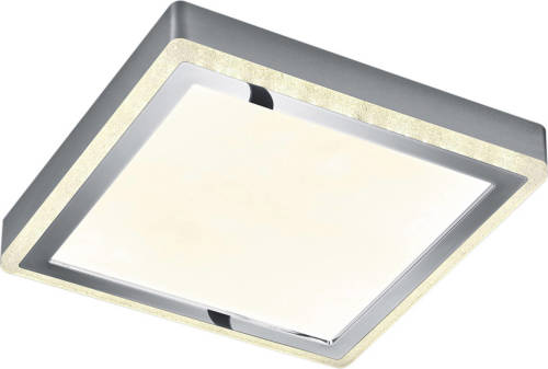 BES LED Led Plafondlamp - Plafondverlichting - Trion Slodan - 20w - Aanpasbare Kleur - Afstandsbediening - Dimbaar - Vierkant