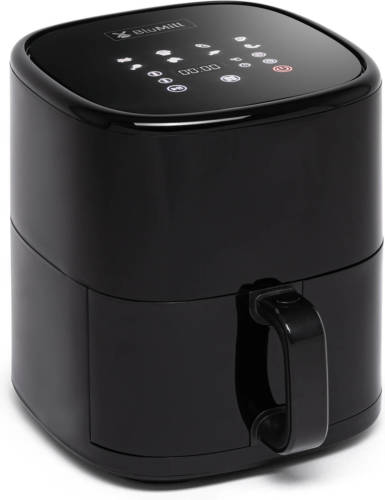 BluMill Digitale Airfryer - Met Crispplaat - Airfryer 5 Liter - Wifi & Gratis App