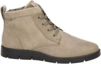 Ecco Bella nubuck veterboots taupe