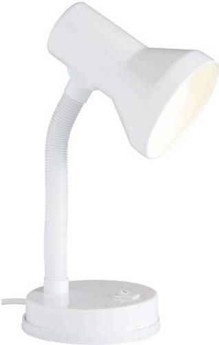 Cstore Brilliant Junior Flexibele Bureaulamp Hoogte 30 Cm Ø13 Cm E27 40w Wit