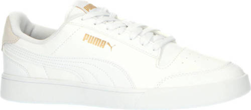 Puma Shuffle sneakers wit/goud