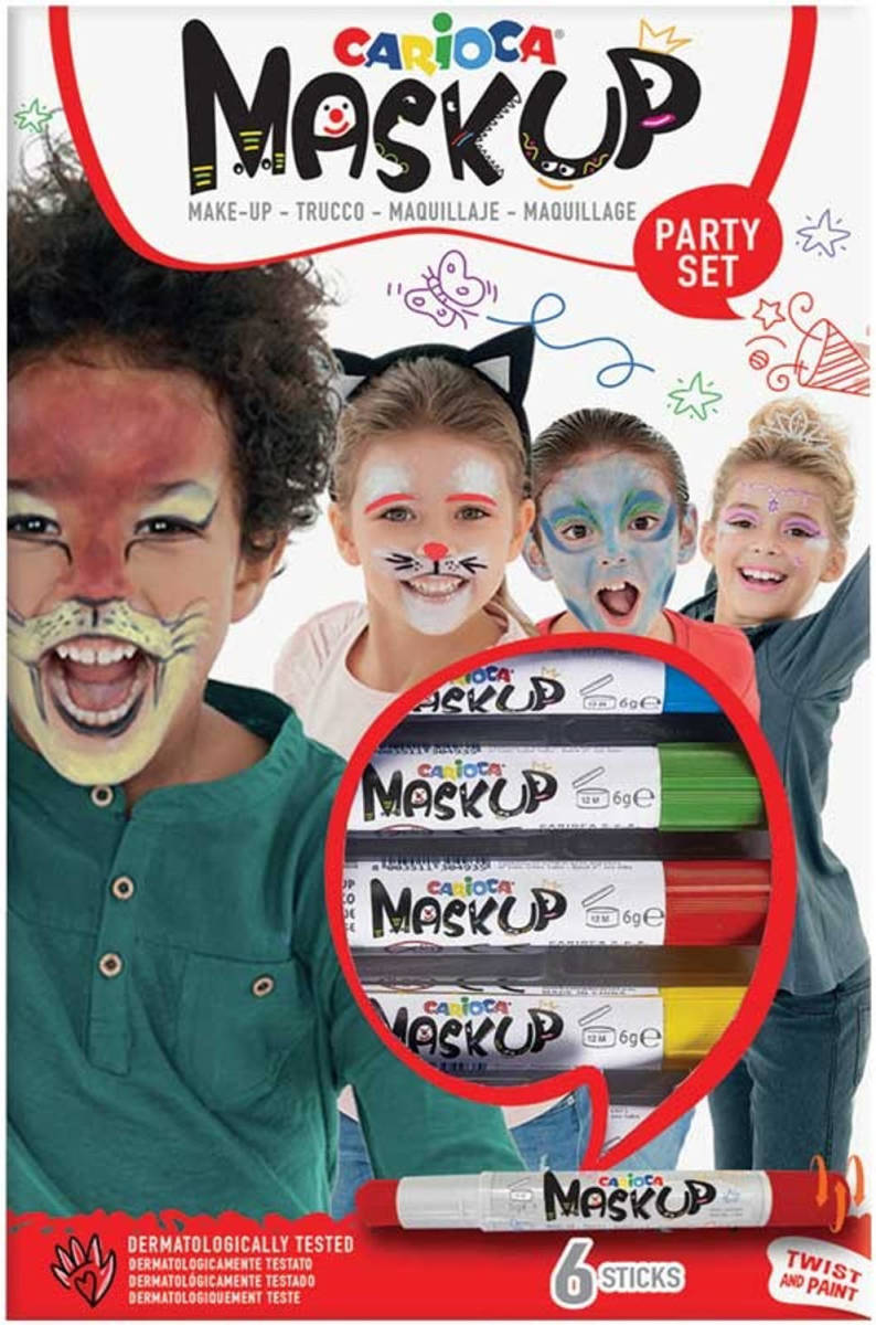 Yourstockshop Carioca Schminkstiften Mask Up Partyset
