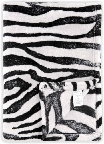 Slaap Vaak Zo! Home Plaid Zebra - Zwart/wit
