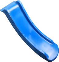 InterGard Tuinartikelen Intergard Glijbaan Houten Speeltoestel Blauw 0,60m Platvorm