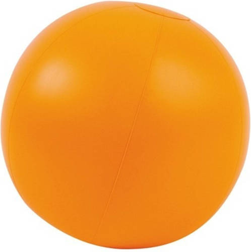 Shoppartners 3x Opblaasbare Strandbal Oranje 30 Cm - Strandballen