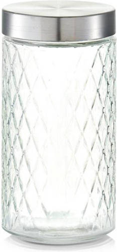 Shoppartners Zeller - Storage Glass 1500 Ml W. Metal Lid