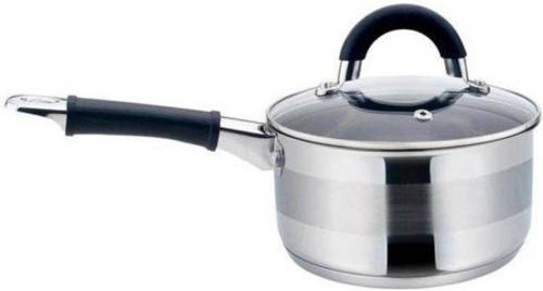 KINGHOFF - Steelpan Met Deksel - Rvs - 0,5 Liter - Ø12 Cm