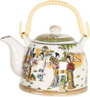 Clayre & Eef Multi Theepot 18*14*12 Cm / 800 Ml 6cete0066