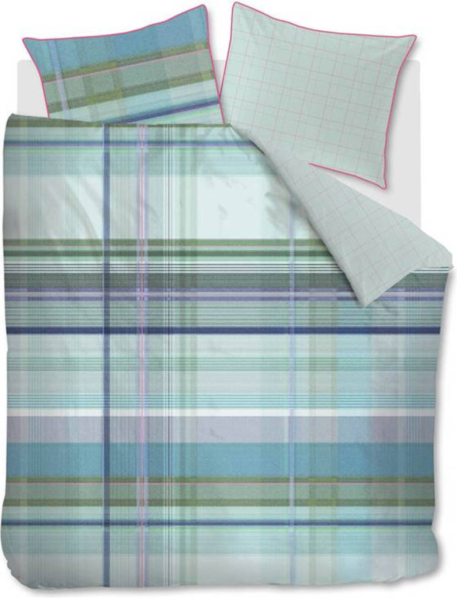 Slaap Vaak Oilily Check It Out Dekbedovertrek - 2-persoons (200x200/220 Cm + 2 Slopen) - Katoen Satijn - Multi