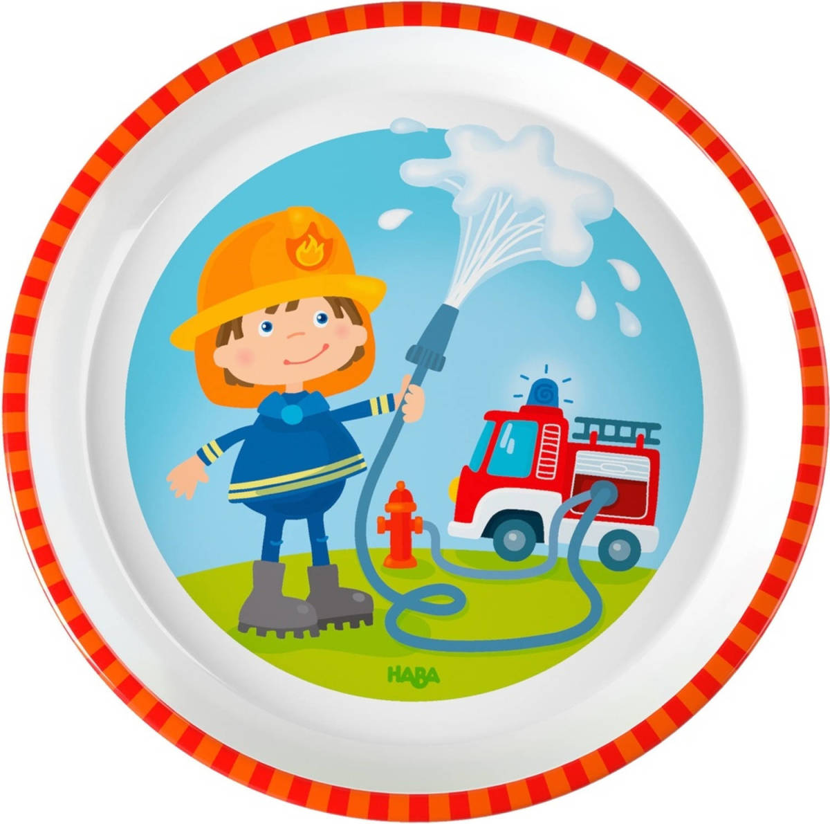 Haba Bord Brandweerman 18 Cm