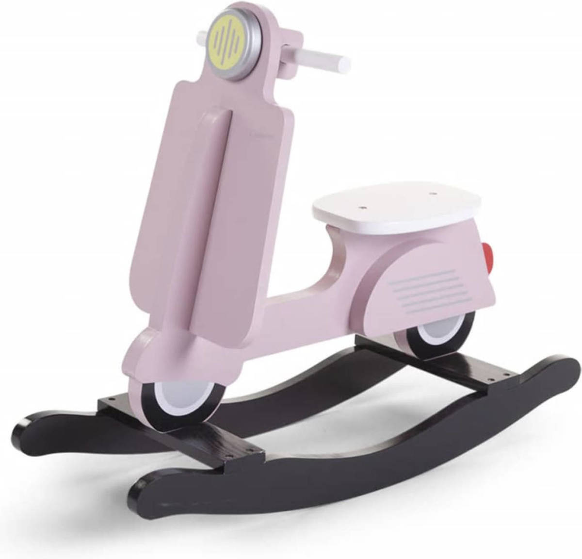 VidaXL Childwood Hobbelscooter Roze En Zwart Cwrsp