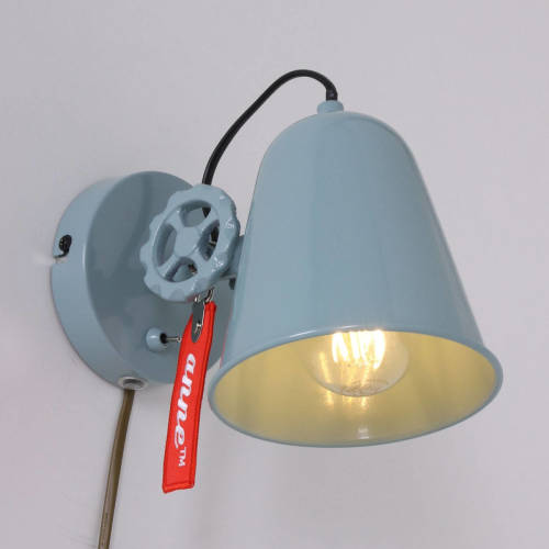 Lamponline Lightning - Vintage An Wandlamp 1-l Metaal - Groen