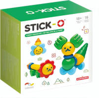 Dobeno Stick-o Magnetische Bouwset Bosvriendjes Junior 16-delig