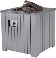 Garden Impressions Cozy Living Gas Vuurtafel Faro 60x60 Cm - Arctic Grey