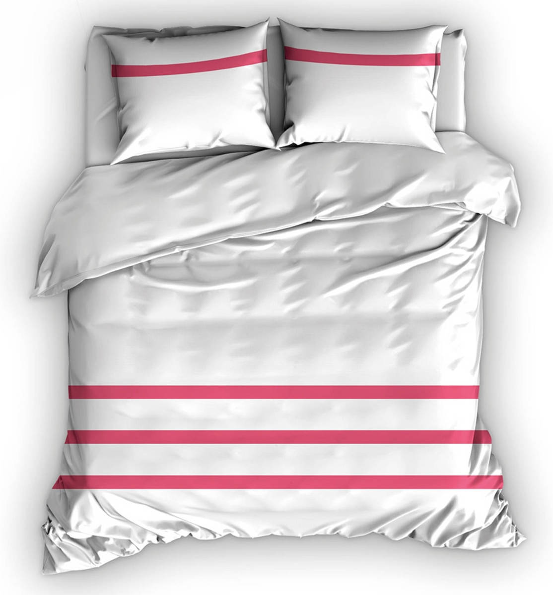 Slaaptextiel nl Italian Home Collection Dekbedovertrek Deauville Fuchsia-240x200/220