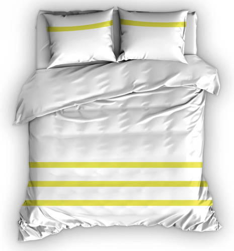 Slaaptextiel nl Italian Home Collection Dekbedovertrek Deauville Lime-240x200/220