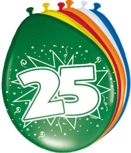 Shoppartners Ballonnen 25 Jaar