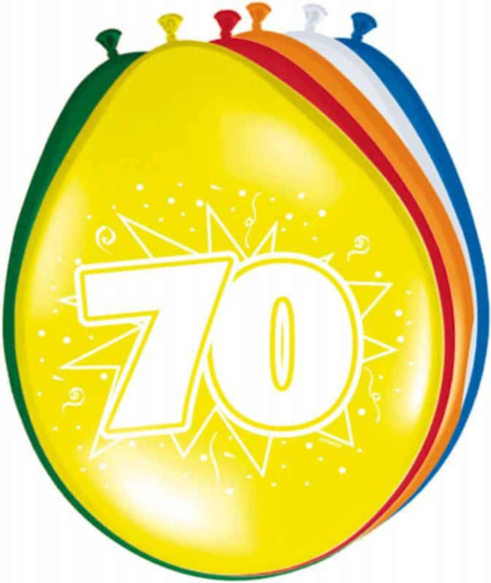 Shoppartners Ballonnen 70 Jaar
