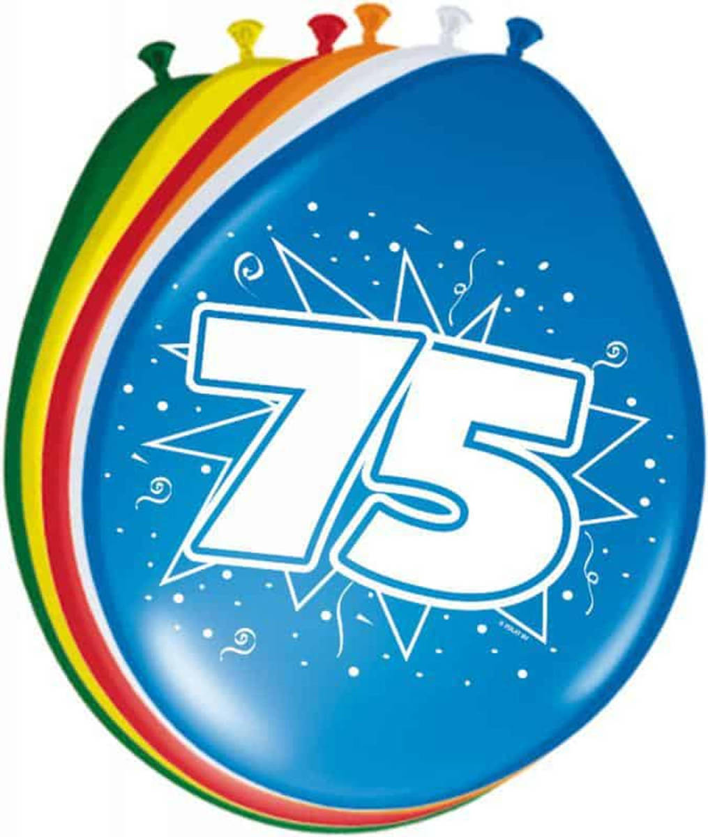 Shoppartners Ballonnen 75 Jaar