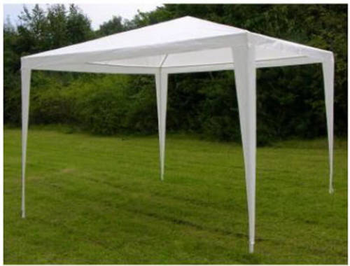 DealDonkey Partytent 3 X 3 M Waterdicht - Rvs Frame Met Kunststof Verbindingen