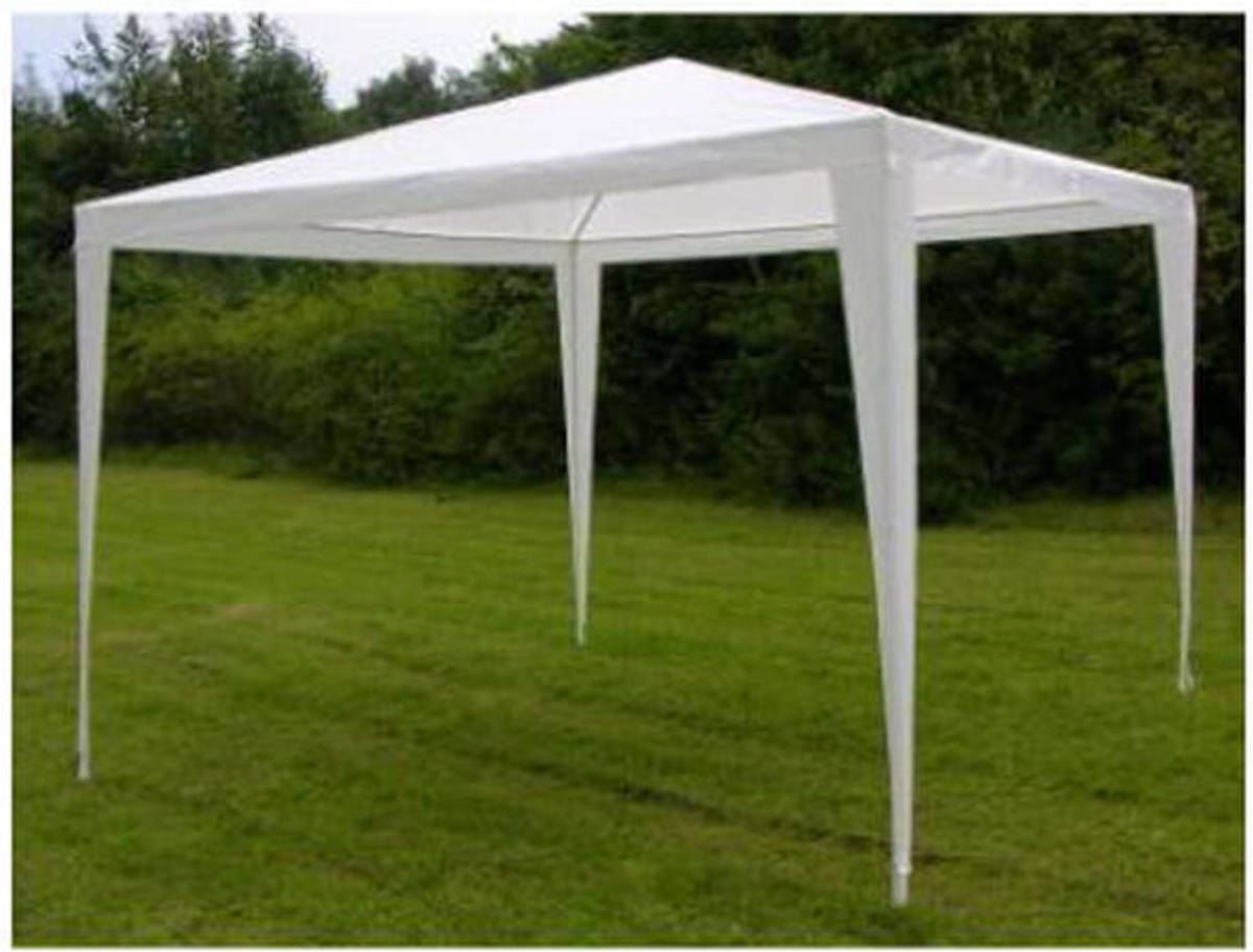 DealDonkey Partytent 3 X 3 M Waterdicht - Rvs Frame Met Kunststof Verbindingen