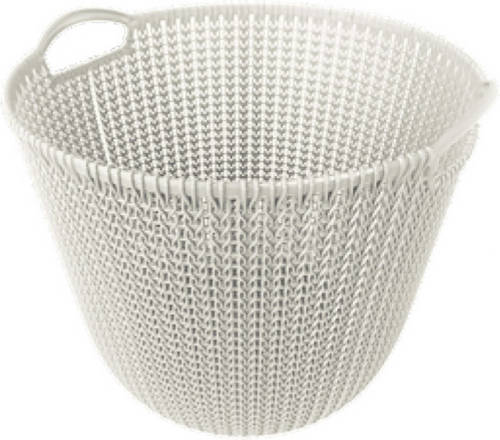 Curver Knit Mand - 30 Liter - Oasis White