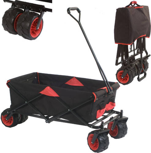 Thystoys Bolderwagen Opvouwbaar - Zwart