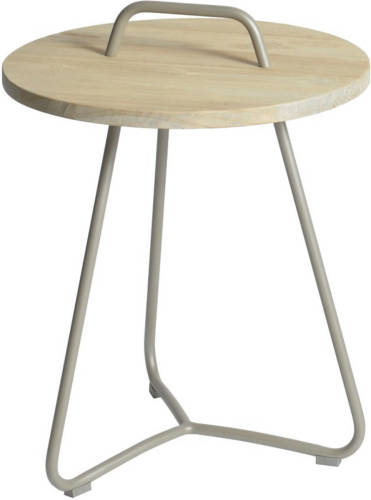 Warentuin Ava Side Table Diameter48,5x63 Cm Taupe