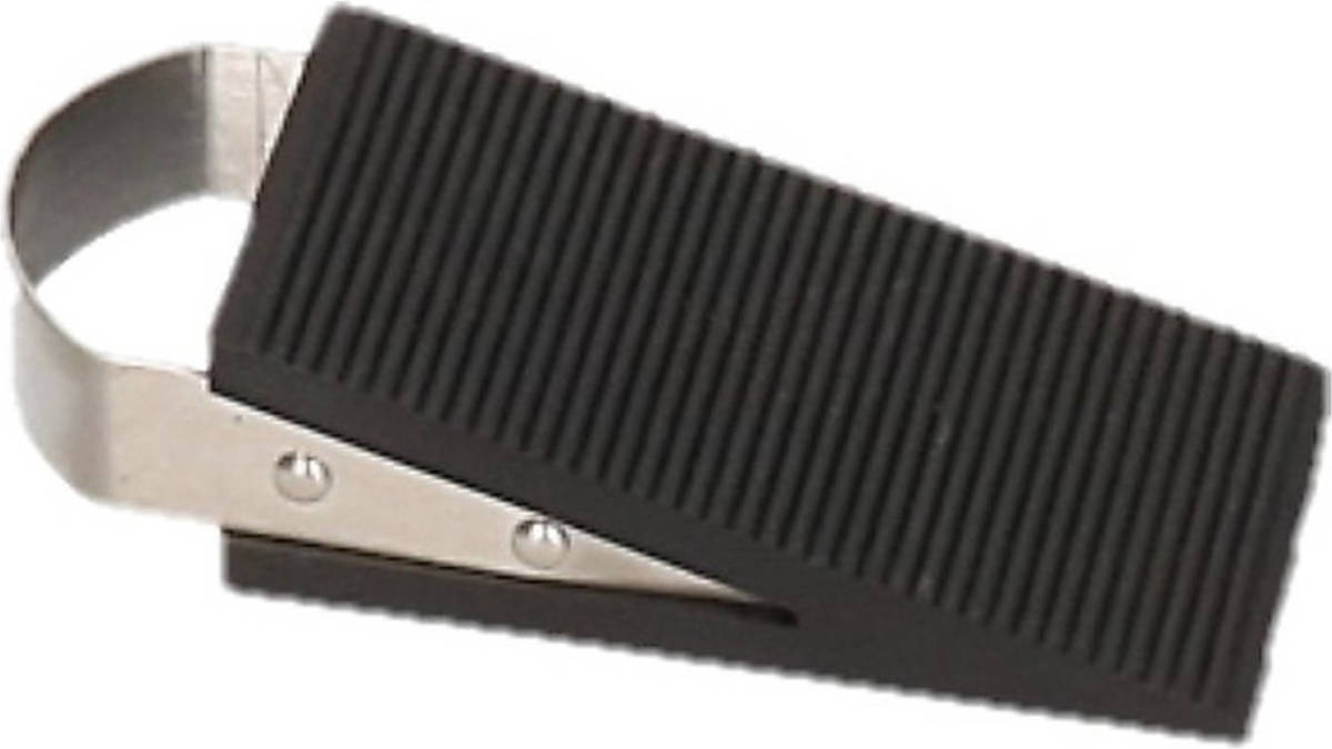 Shoppartners Deurstopper Wig Rubber / Rvs 12,5 Cm - Deurstoppers