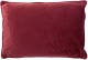 Dutch Decor Finn - Sierkussen Velvet Merlot 40x60 Cm - Rood - Rood