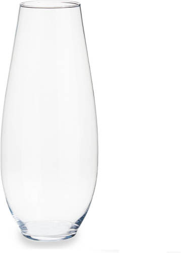 Shoppartners Bloemenvaas Van Glas 17 X 39 Cm - Vazen