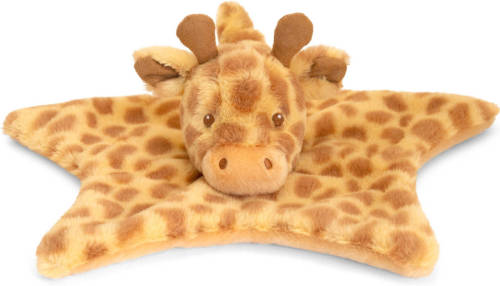 Keel Toys Pluche Knuffeldoekje/tuttel Dier Giraffe 32 Cm - Knuffeldoek