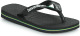 Havaianas Brasil Logo teenslippers zwart