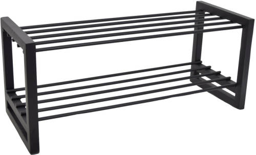 Loft42 Hall Schoenenrek - Metaal - Mat Zwart - 70x30x28