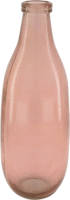 Dijk Natural Collections Vaas Gerecycled Glas-roze-ø25x75cm