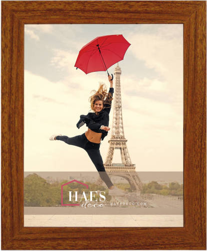 HAES deco - Houten Fotolijst Paris Rustiek Bruin 20x25 -Sp001228