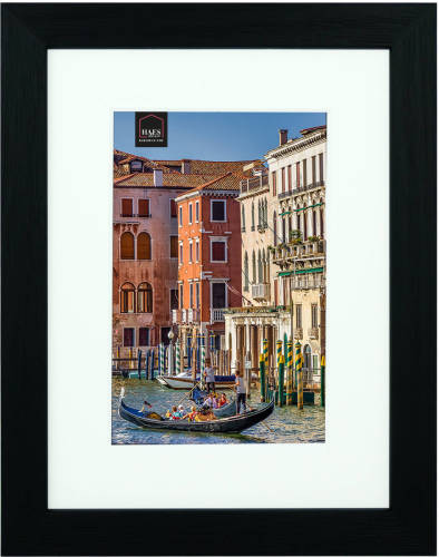 HAES deco - Houten Fotolijst Venezia Zwart 13x18 Of 18x24 -Sp12924