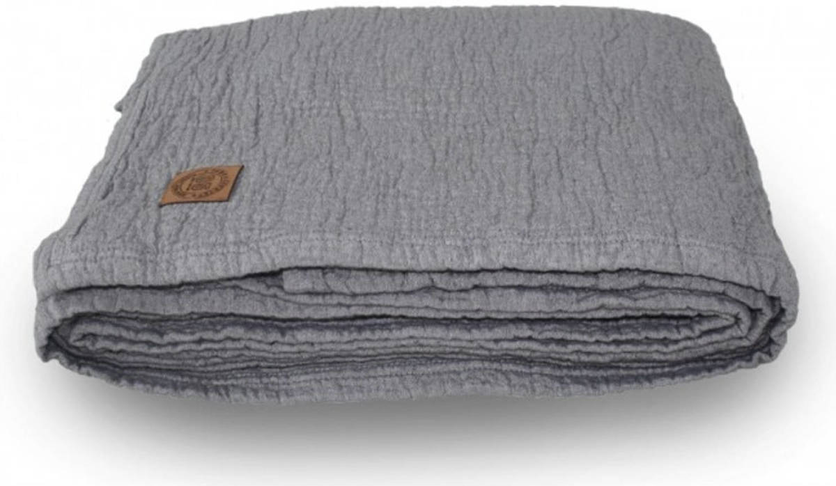 Town & Country Sprei Denver Antraciet-1-persoons (180 X 260 Cm)