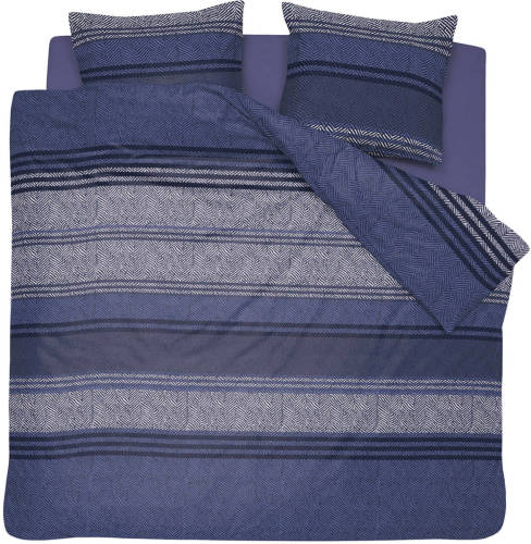 Cinderella Astor - Dekbedovertrek - Katoen - 140x200/220 Cm - Jeans Blue