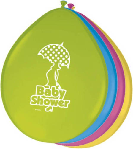 Shoppartners Babyshower Ballonnen - 8 Stuks