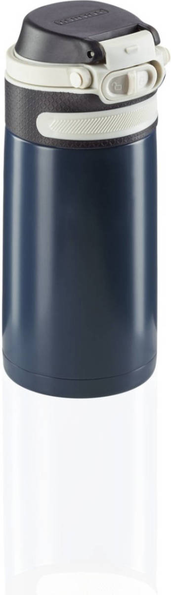 Dobeno Leifheit - Flip Thermosfles 350 Ml - Donkerblauw