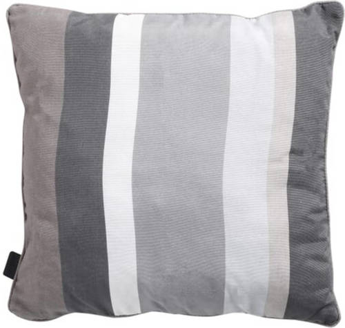 Madison Sierkussen Stripe 50 X 50 Cm Katoen Grijs