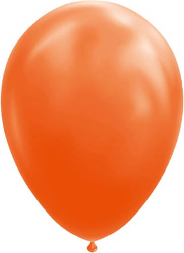 Globos Wefiesta Ballonnen 30 Cm Latex Oranje 10 Stuks