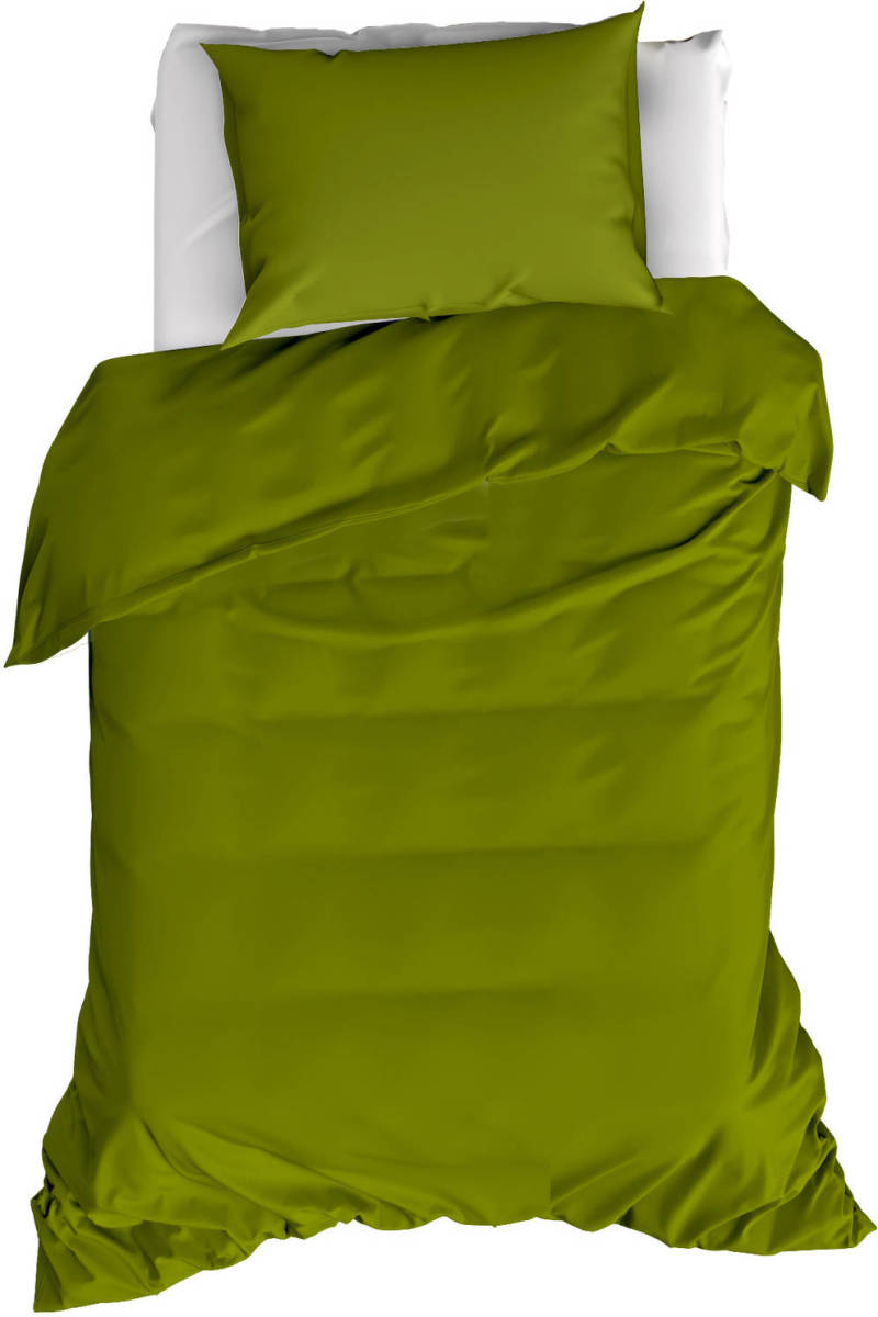MOOD!T Moodit Dekbedovertrek Basil Cactus - Eenpersoons - 140 X 220 Cm - Katoen